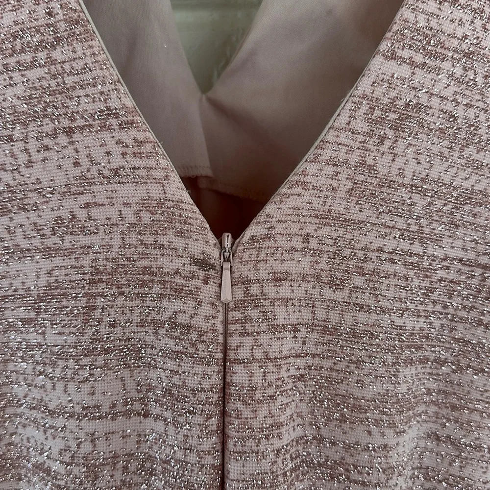 NWT JOVANI 47075 Elegant Sleeveless Pink Evening Gown Size 8 - Picture 14 of 17